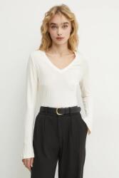 HUGO BOSS hosszú ujjú - bézs S - answear - 34 990 Ft