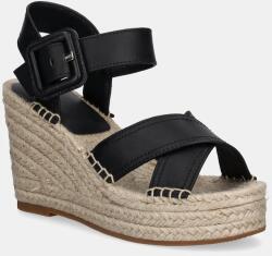 BOSS bőr szandál Madeira - fekete Női 40