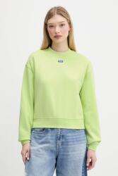 HUGO Blue pamut melegítőfelső - zöld S - answear - 28 990 Ft