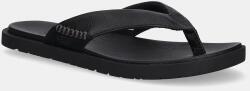 Ugg bőr flip-flop Seaside II Flip fekete, férfi, 1166610-BLK - fekete Férfi 41