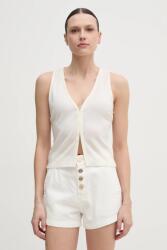 Calvin Klein felső bézs, női, sima, J20J225316 - bézs XS