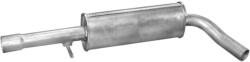 Polmo középső kipufogódob, Audi A3, Seat Leon, Skoda Octavia, VW Golf IV, Bora, 1.6-2.0, 1996-2007