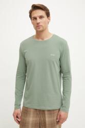 HUGO BOSS hosszú ujjú zöld, férfi, sima, 50515389 - zöld L