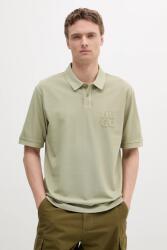 HUGO pamut póló - zöld M - answear - 23 990 Ft