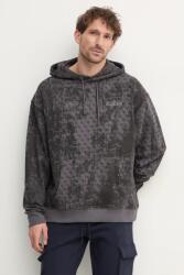 GUESS pamut melegítőfelső GOTAM szürke, férfi, mintás, kapucnis, Z5RQ16 K9YI1 - szürke S