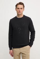 GUESS felső BEAU fekete, férfi, nyomott mintás, M5RQ08 KCN01 - fekete M