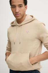 Guess Jeans felső bézs, férfi, sima, kapucnis, M4YQ22 K9V31 - bézs M