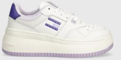Tommy Hilfiger sportcipő TJW RETRO BASKET FLATFORM ESS - lila Női 40