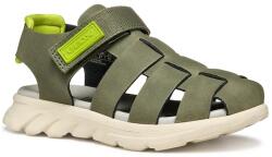 Geox gyerekszandál bőrből AIRADYUM - zöld 36