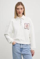 Tommy Hilfiger pamut melegítőfelső - bézs XL - answear - 37 990 Ft