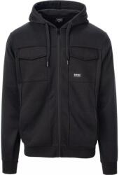 HI-TEC Férfi Barin teljes cipzáras kapucnis pulóver fekete
