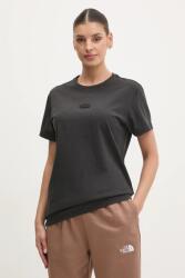 The North Face pamut póló Nature Relaxed - fekete XS