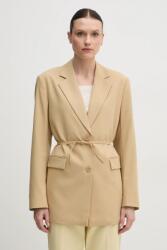 Calvin Klein Jeans zakó zöld, sima, egysoros gombolású, J20J225206 - zöld M