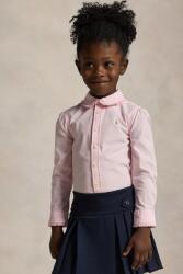 Ralph Lauren gyerek ing pamutból - rózsaszín 90-100