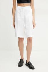 BOSS vászonkeverék rövidnadrág - fehér 42