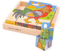 Bigjigs Toys Képkockák Farm