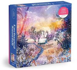 Galison Puzzle Varázslatos havas táj 1000 darabos