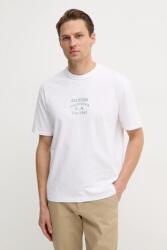 Guess pamut póló fehér, férfi, nyomott mintás, M5RI35 K8FQ4 - fehér S