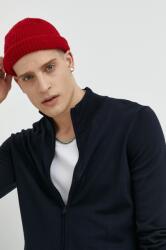 HUGO BOSS gyapjú kardigán sötétkék - sötétkék M - answear - 68 990 Ft
