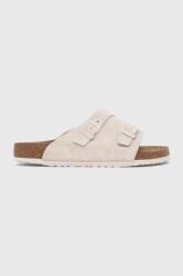 Birkenstock papucs velúrból Zürich bézs, férfi, 1025028 - bézs Férfi 46
