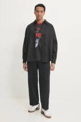 HUGO t-shirt fekete, férfi, nyomott mintás, 50531299 - fekete M