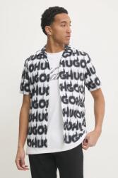 HUGO BOSS pamut ing férfi, fehér, regular, 50534240 - fehér S