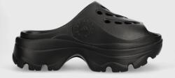 adidas by Stella McCartney papucs fekete, női, platformos, GW2050 - fekete Női 39