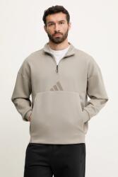 Adidas felső Z. N. E. bézs, sima, kapucnis, JD6191 - bézs S