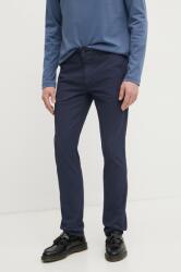 BOSS Orange nadrág férfi, sötétkék, egyenes, 50531123 - sötétkék 36/34