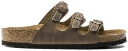 Birkenstock bőr papucs Florida SFB zöld, női, 1011432 - zöld Női 36