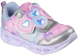 Skechers Sportcipők Skechers Heart Lights - Lovin Reflecti, Átlátszó, Gyerekek narancssárga|rózsaszín|színes|szürke