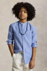 Ralph Lauren gyerek ing pamutból - kék 136-138 - answear - 37 990 Ft