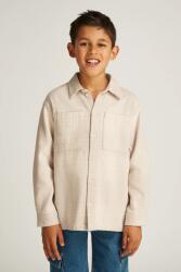 Calvin Klein Jeans gyerek ing 0 bézs, IB0IB02391 - bézs 128