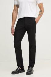 GUESS nadrág MYRON férfi, fekete, egyenes, M5RB01 WGUQ1 - fekete 31/32