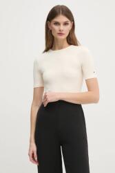 Tommy Hilfiger t-shirt női, bézs, WW0WW43918 - bézs XL