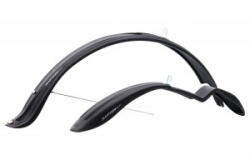 DSX Set 2 aparatori roti biciclete, Simpla Raptor SDL prindere cu tije, culoare negru (B299)