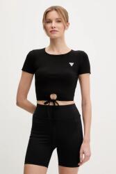 Guess t-shirt CROCUS női, fekete, V5GP14 KCRS2 - fekete M
