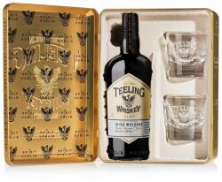 Teeling Whiskey Small Batch whiskey aranyszínű DD 2 pohárral DRS (0, 7L / 46%) - drinkmix