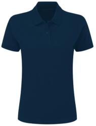 SG Lighting Női pamut rövid ujjú póló póló XL kék