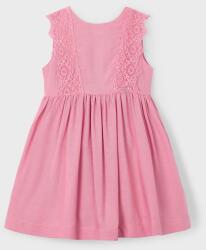 Mayoral gyerek ruha vászonkeverékből - rózsaszín 134