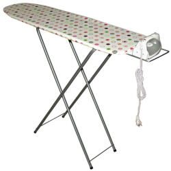 Eurogold fa vasalóállvány 120 x 38 cm mintás (EG 38) Vasalódeszka