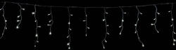  Crystalline toldható jégcsapfüzér 3 x 0, 4 m, 101 LED, hideg fehér, átlátszó kábellel (KAT 202)