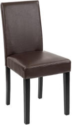 Leziter Kelly bőr étkezőszék barna színben (LKE-BR) - fabuland