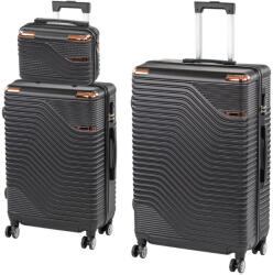 Leziter TraveLux Urban XX gurulós bőrönd szett (LTRUBS-XX-BL) - fabuland