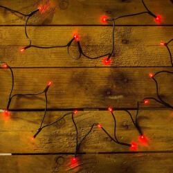  LED fényfüzér, piros, 640 cm, 80 LED (KDL 084)