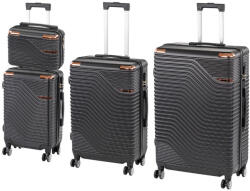 Leziter TraveLux Urban XXV gurulós bőrönd szett (LTRUBS-XXV-BL)