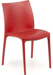 ProGarden Zip műanyag kerti szék piros O306 (O306)