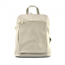 Natascia Katalin valódi bőr női hátizsák és válltáska átalakítható bézs 32 cm (na-1216-beige)