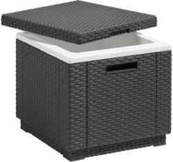 Keter Ice Cube műanyag kerti hűtőláda grafit szürke (213828)