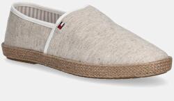 Tommy Hilfiger espadrilles HILFIGER CHAMBRAY ESPADRILLE bézs, FM0FM05391 - bézs Férfi 46